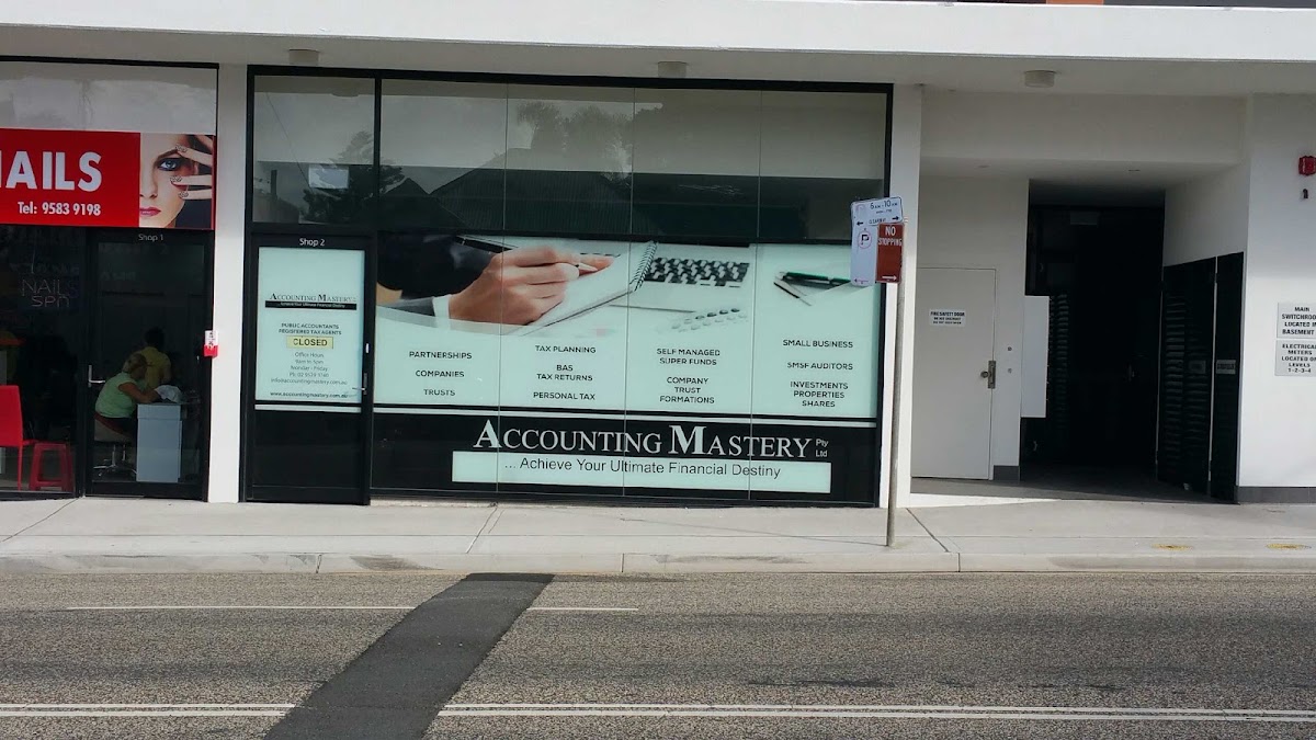 Accounting Mastery Pty Limited.