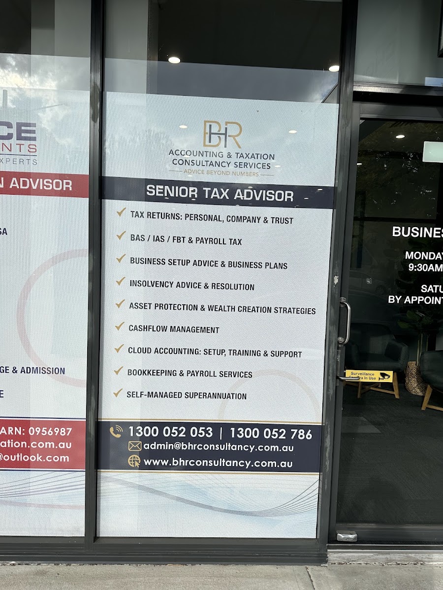 BHR CONSULTANCY SERVICES