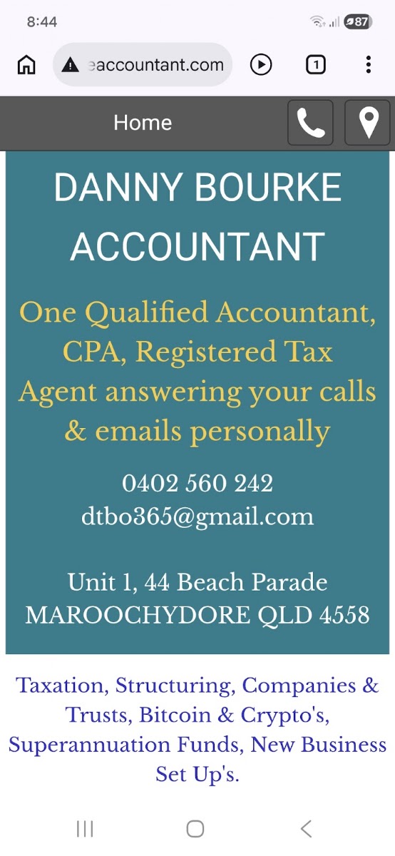 Danny Bourke Accountant