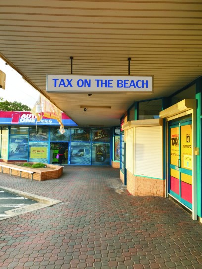 TAX ON THE BEACH