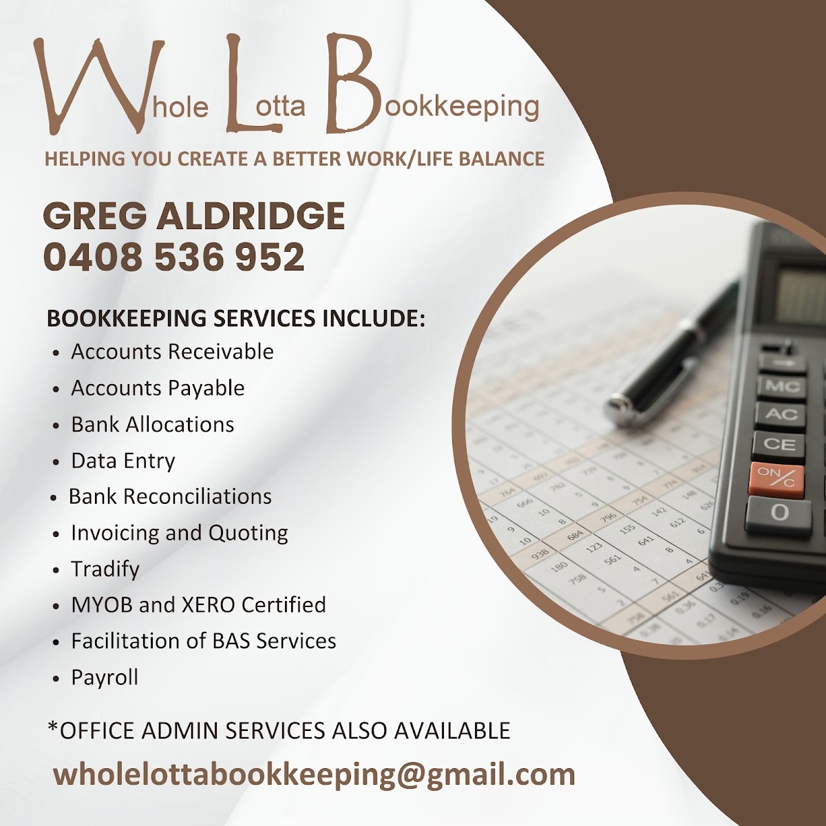 Whole Lotta Bookkeeping